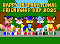 Happy International Friendship Day 2025 by CartoonFoxArt2002