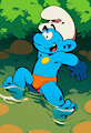 smurfs swim adn bathed by vasan