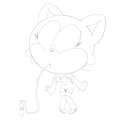 Rouge head inflation_ by paperboio