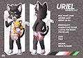 Ref Sheet for Uriel by xiaoahwei