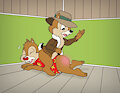 Rescue Rangers - Chip Spanks Dale by CheetorPrime