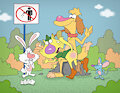 Nature Cat Spanking by CheetorPrime