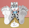 Nicole: Feet or Paws? by LouisEugenioJR1990
