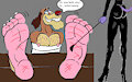 Itchy in Belladonna's BDSM dungeon by BarefootDog
