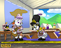 Nurse Plush and Colonel Lupine by Tacki