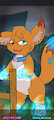 Artfight 2025: Sienna the Foxparks by LunaMuenster