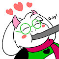 Ralsei Gluttony Gulp! by trejowauk