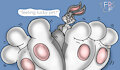 Bugs Lucky Toesies by TheRedSkunk
