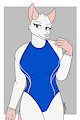 Charlotte Swimsuit by DeskManiac