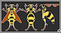 Yellow Black Wasp-OPEN by ChaosEye