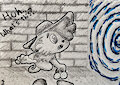 Pounce and the Marker Portal (Comic) by AciedSpade