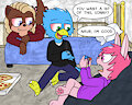 Friday night at Klace's house by Pokefound