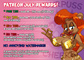 2025 - July Patreon Rewards. by sourpusscheers