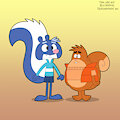 Scaredy and Dave Role Swap Drawn by ToonThick by ToonDisneyXD2009