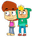 Ollie Allen in Camisole and Jeans and Bernie Alves by ToonDisneyXD2009