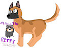 Doggust 2025 Day 4: Belgian Malinois by PrincessTheWolf