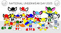 National Underwear Day 2025 by CartoonFoxArt2002