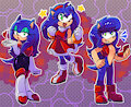 Crossdressing Sonic by M0n0M0nk11