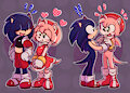 Genderbend Sonamy by M0n0M0nk11