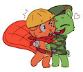 Flippy x Handy by M0n0M0nk11