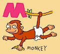 M is for Monkey #! (My Version) - Mojo