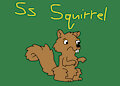 S is for Squirrel #2 (My Version) - Squirrel (The Simpsons)