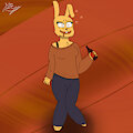Drunk Bun - Undertale 10th Anniversary Art Collab by SebastianEnriqueArt