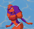 Art fight 2025 def -  Merpup scarlet