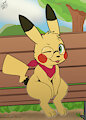 Raffle Winner 1 / a cute pika by Adroan