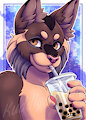 Boba Tea YCH - Java by KuddlyKodiak