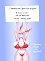Commission Open for August by LurkingTyger