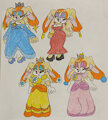 Cream as Mario Girls by PrincessShannon