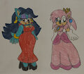 Amy Peach and Breezie Pauline by PrincessShannon