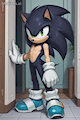 Midnight the Hedgehog (Ai) by 2BIT