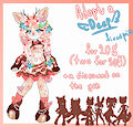 Deer adoptable reminder (open) by Owlisa