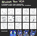 Sticker Pack YCH by Ratcha