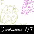 OpenCanvas 7/7 (with Delicious and LittleMissFortunes)