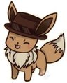 fancy eevee by psichotickoo