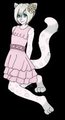 Showing off his new dress 
