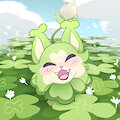 A clover pasture by claragonza3
