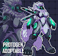 [ADOPTABLE] / Protogen Lightspeed