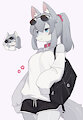 Comfy wolf by Lightyy