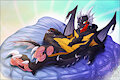 Comish - Kigu and Chill by TwilightSaint