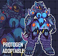 [ADOPTABLE] / Protogen Astranova by Sheecktor