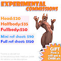 [OPEN] EXPERIMENTAL COMMISSION! by 4aphu
