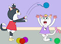 Yarn Ball Kitties by DanielMania123