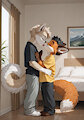 Kiss for goodbye