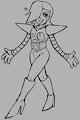 Mettaton EX Sketches by QueenKami