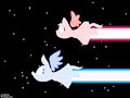 Is it a bird? Is it a plane? No! It's magical female cartoon animals! by SenGrisane
