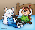 Xavier's paw massage by pentrep